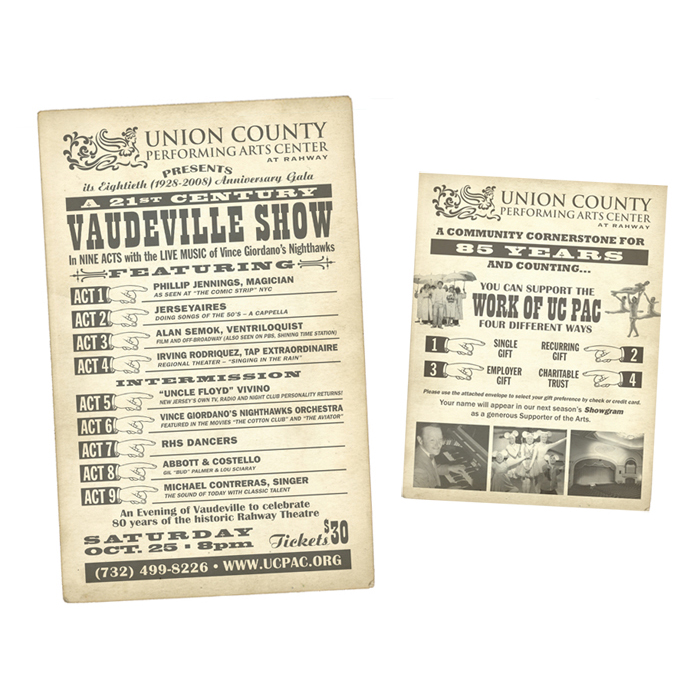 Vaudeville Poster